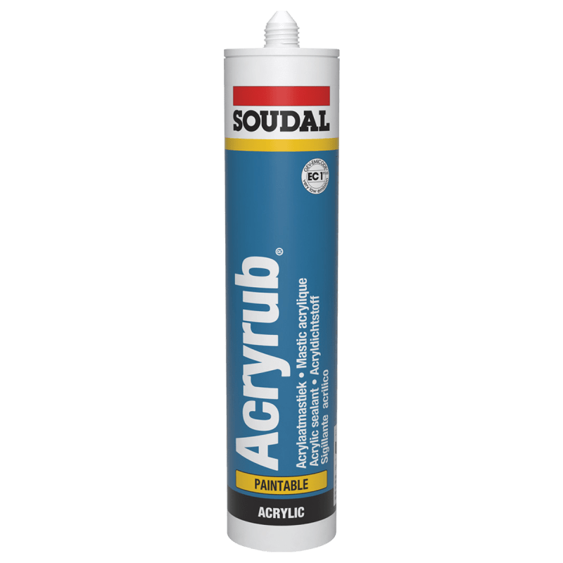 soudal acryrub zwart