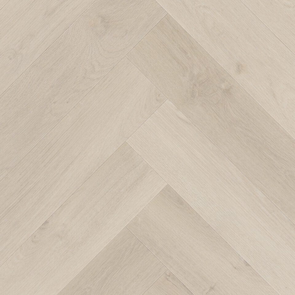 White Wash Visgraat PVC Vloer